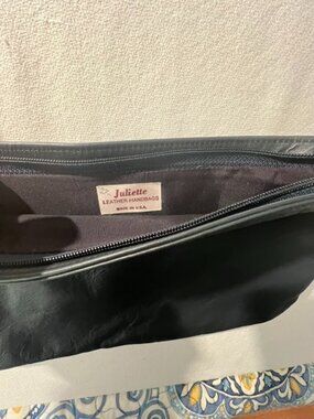 Vintage Juliette Genuine Leather Handbag made in U.S.A.‎ minimalist 11x7